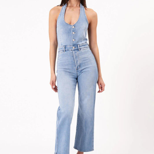 Halter Jumpsuit Ranch