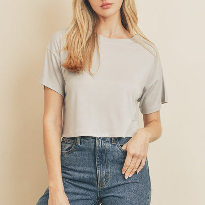 Cropped Boxy Tee