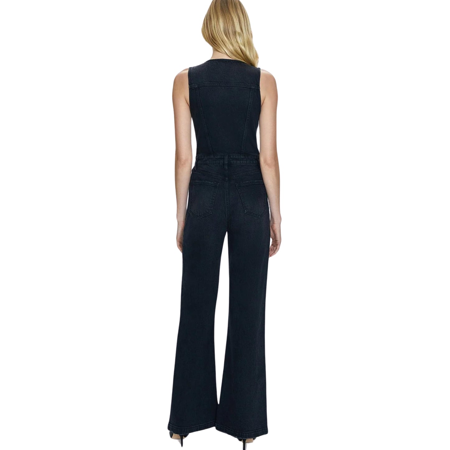 Aria Fitted Vest Jumpsuit