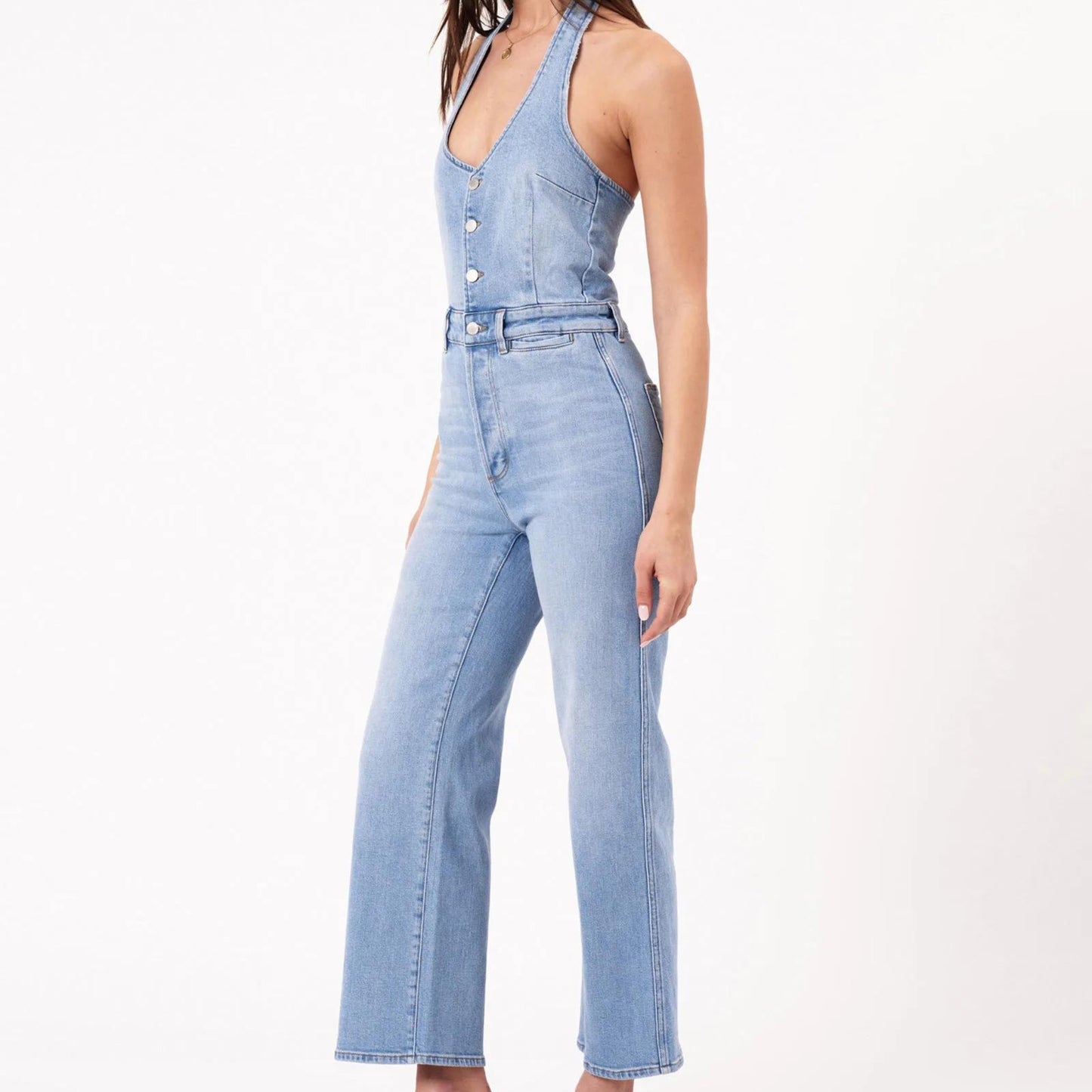 Halter Jumpsuit Ranch