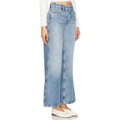 Good Petite Palazzo Light Compression Jeans