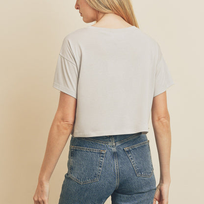 Cropped Boxy Tee