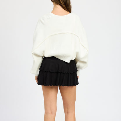 Oversized Shrug Cardigan