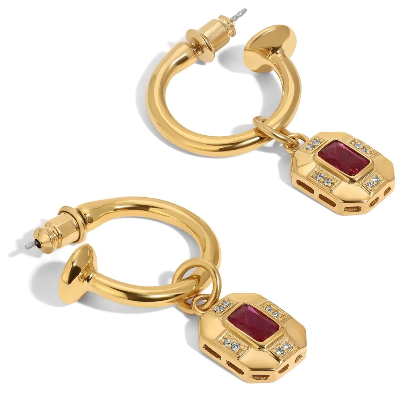 The Emma Ruby Earrings