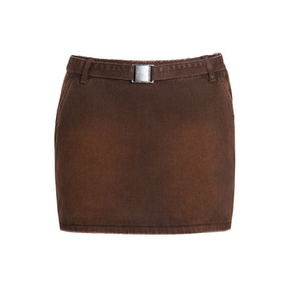 Marquise Mid Rise Mini Skirt