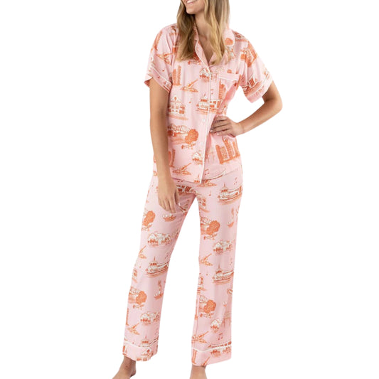 Nashville Toile Pajama Pant Set