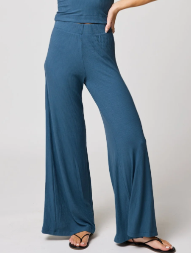 The Rib Wide Leg Pant