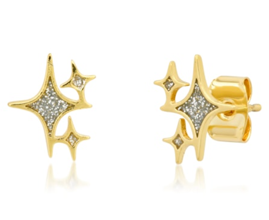 Twinkling Star Stud Earrings TE-4081**