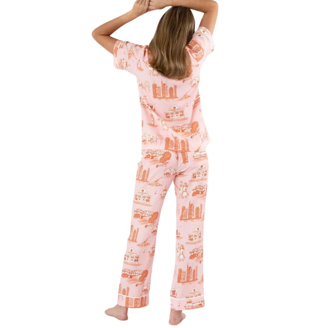 Nashville Toile Pajama Pant Set