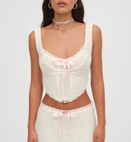 Olina Crochet Top