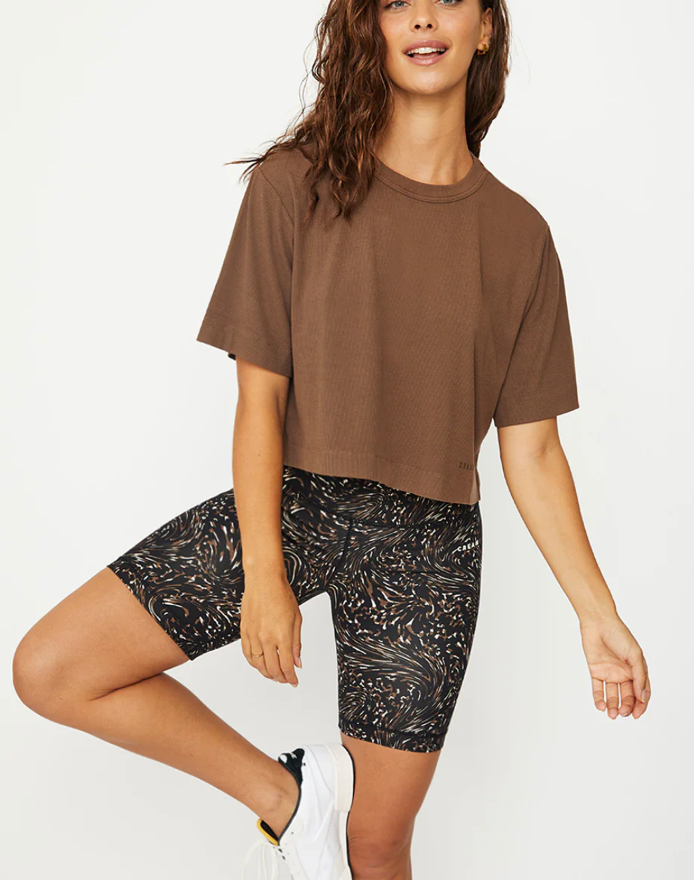 Karen Oversized SS Cropped Tee