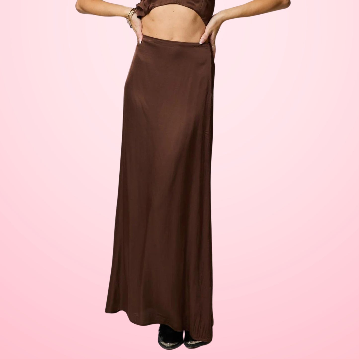 Silky Good Grace Maxi Skirt