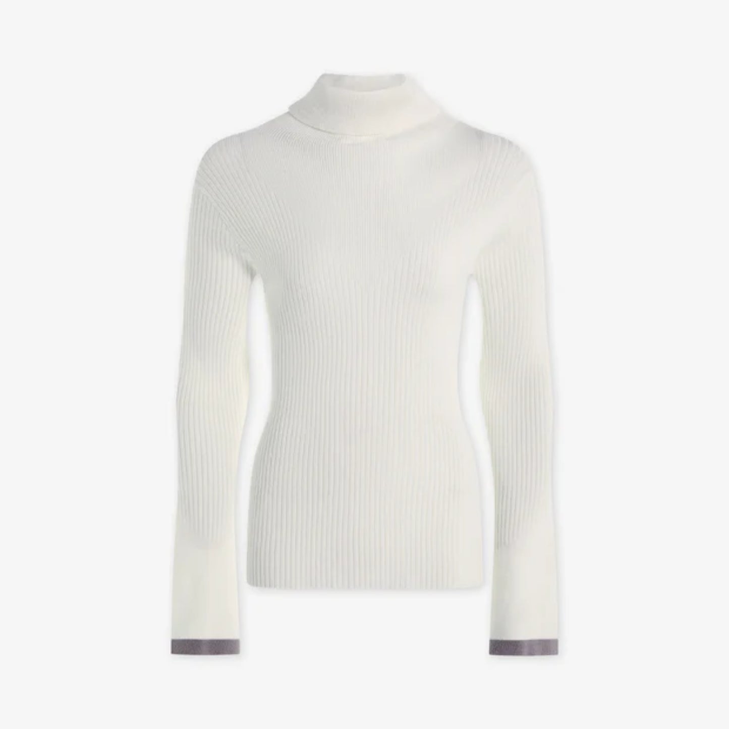 Ravena Rib Knit High Neck Top